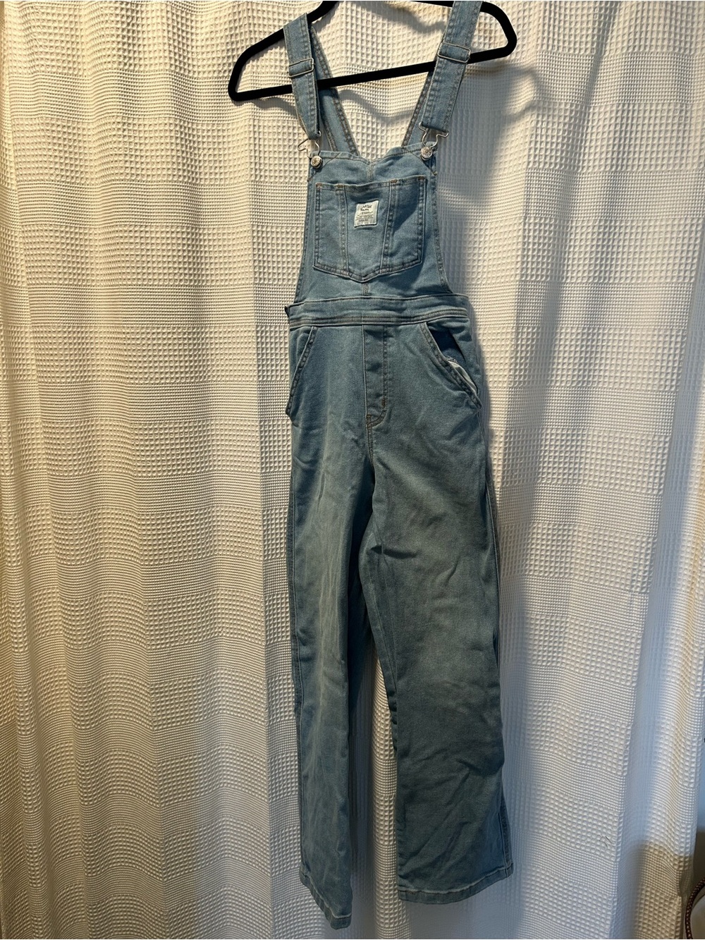 Light Wash Denim Overalls